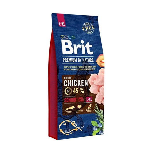 Brit Premium Dog Nature Senior veľké/extra veľké 15 kg