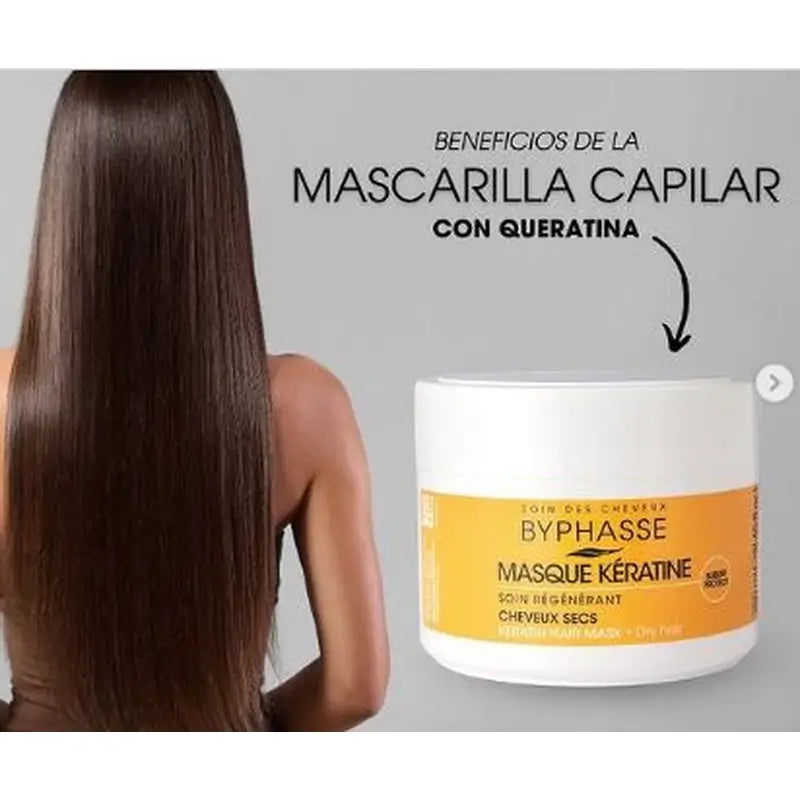 Byphasse Capilar Keratina pre suché vlasy, 250 ml