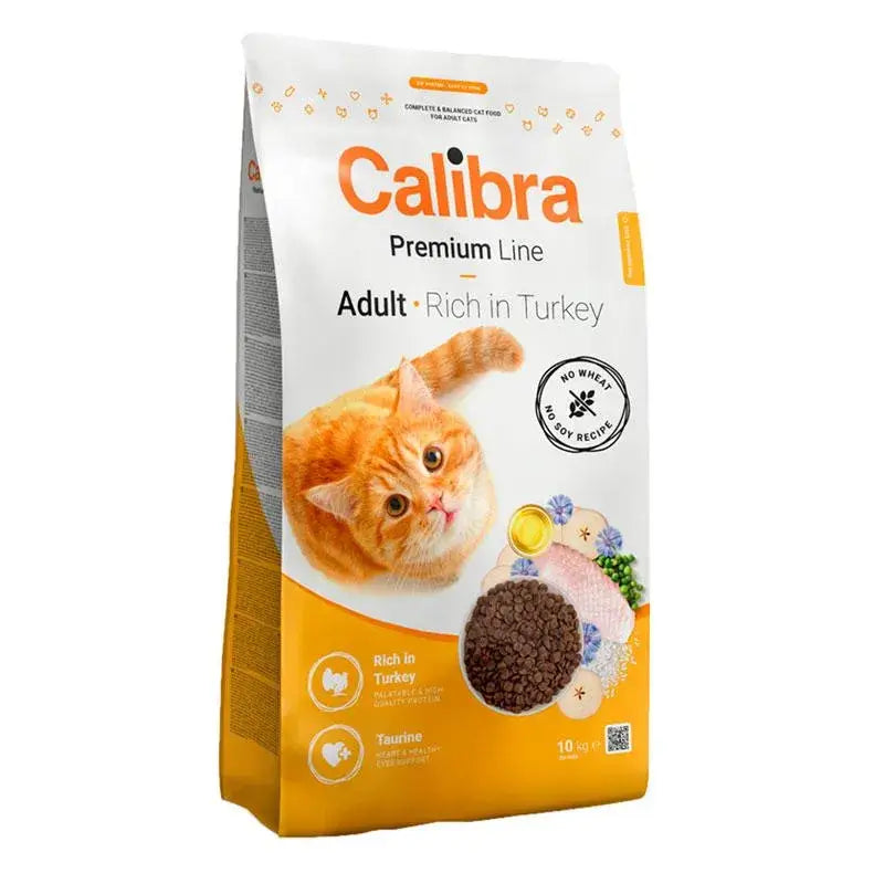 Calibra Cat Premium pre dospelé mačky – morka, 10 kg 