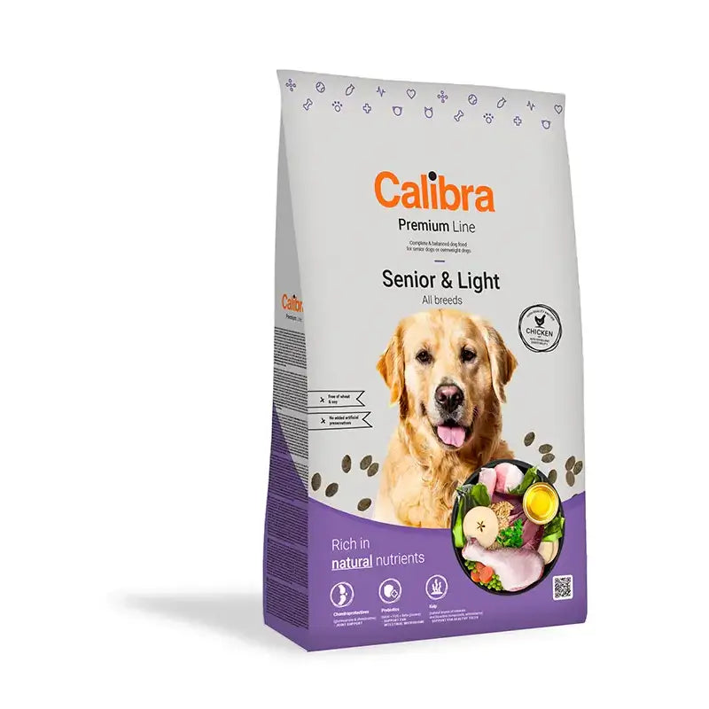 Calibra Dog Premium Line Senior Light – kuracie mäso, 3 kg 