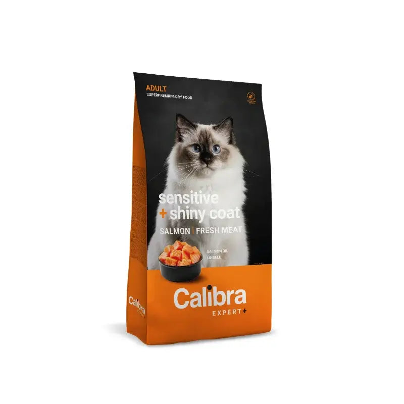 Calibra Cat Expert+ Adult Sensitive & Shiny Coat Granule 1,5 kg 