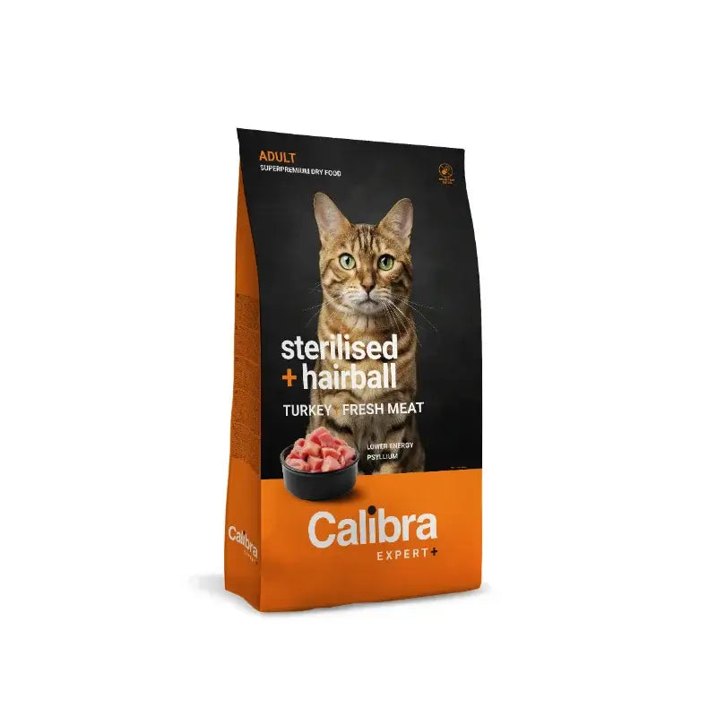 Calibra Cat Expert+ Adult Sterilised & Hairball granule 1,5 kg 