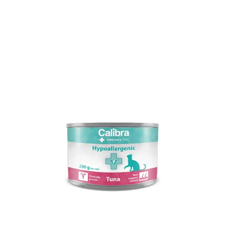 Calibra Vet Diet Cat Hypoallergenic Tuniak – mokré krmivo 6 × 200 g 