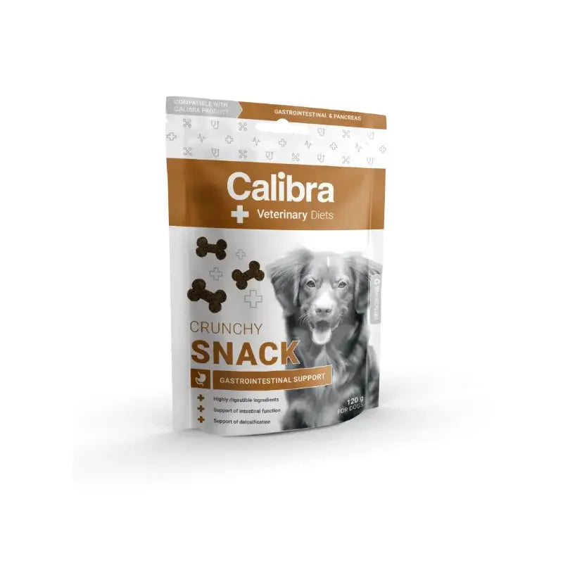 Calibra Vet Diet Dog Chrumkavá pochúťka na podporu trávenia 120 g 