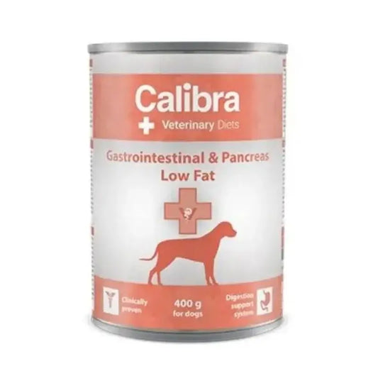 Calibra Vet Diet Dog Gastrointestinal Low Fat Mokré krmivo 6 × 400 g 