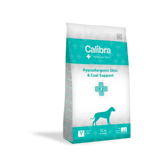 Calibra Vet Diet Dog Hypoallergenic Skin Coat Support – suché krmivo 12 kg 