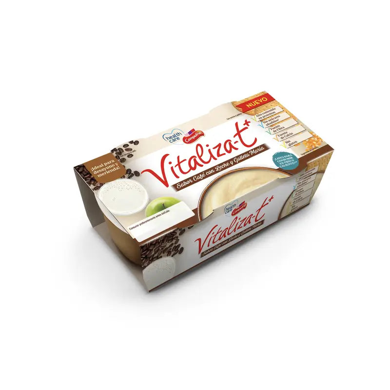 Campofrio Health Care Vitalizat+ Coffee and Biscuits, 6 x 130 g