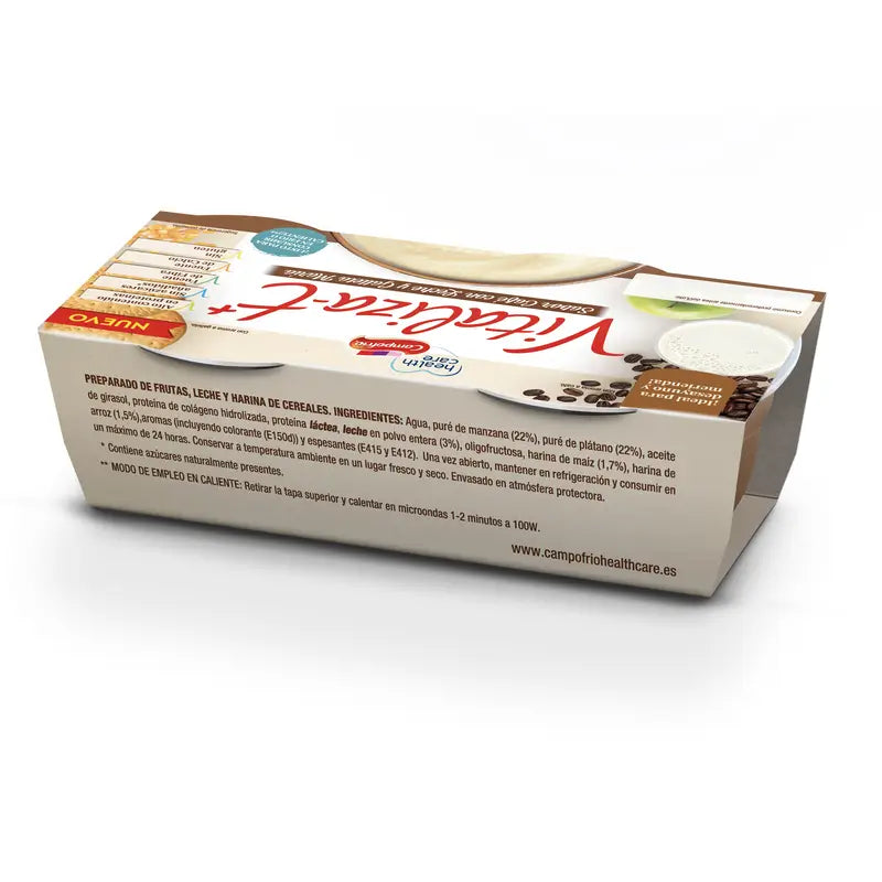 Campofrio Health Care Vitalizat+ Káva a sušienky, 6 x 130 g