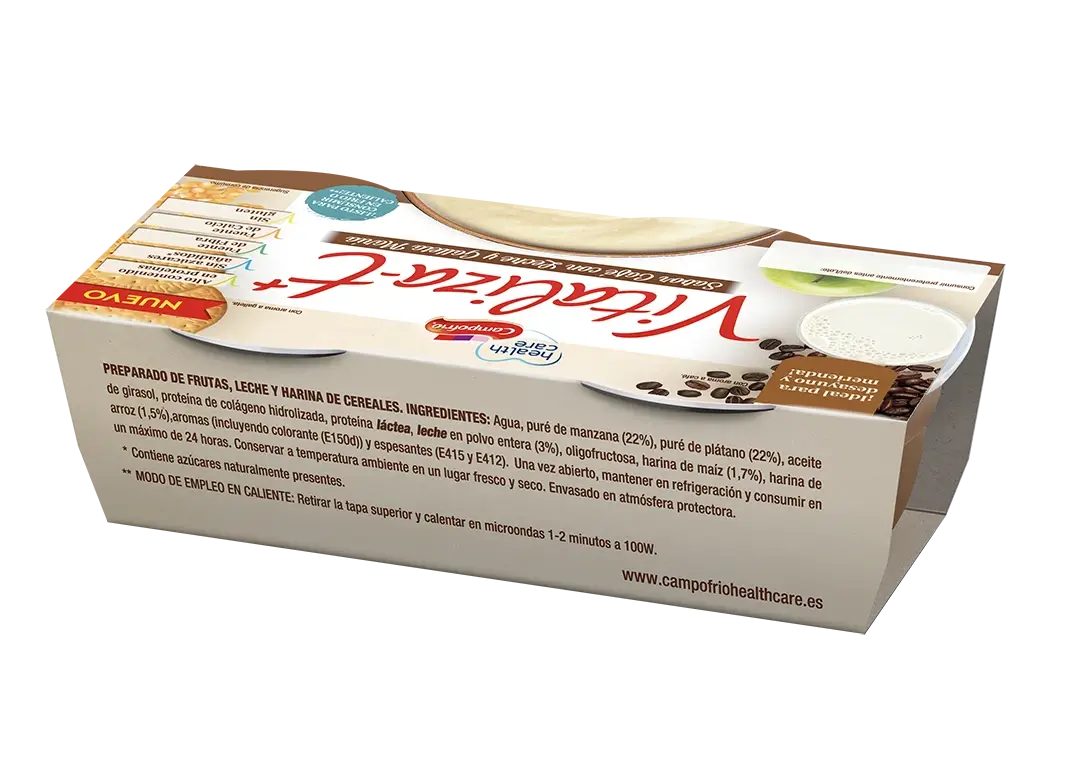 Campofrio Health Care Vitalizat+ Káva a sušienky, 6 x 130 g