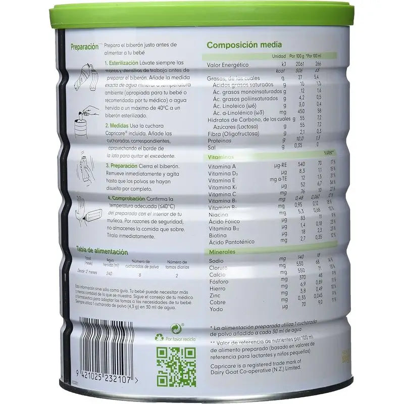 Capricare 3 Rastové mlieko, 800 g
