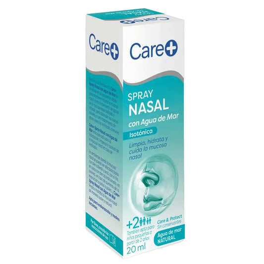 Care+ Nosový sprej s morskou vodou 20 ml
