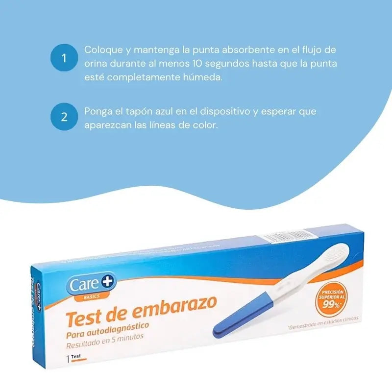 Care+ Tehotenský test na domáce použitie, 1 kus