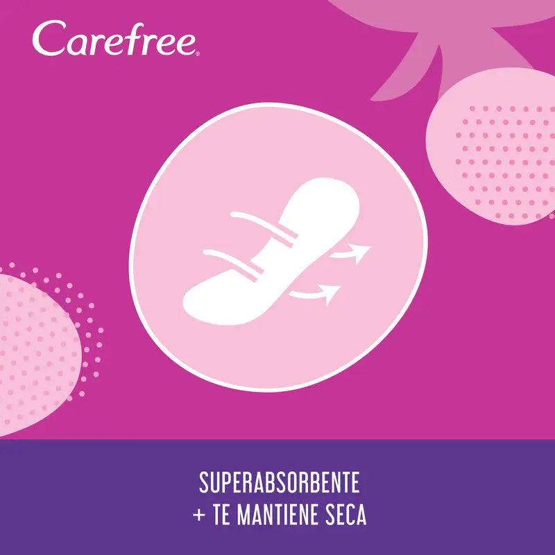 Carefree Plus Large, jemná vôňa, 48 ks