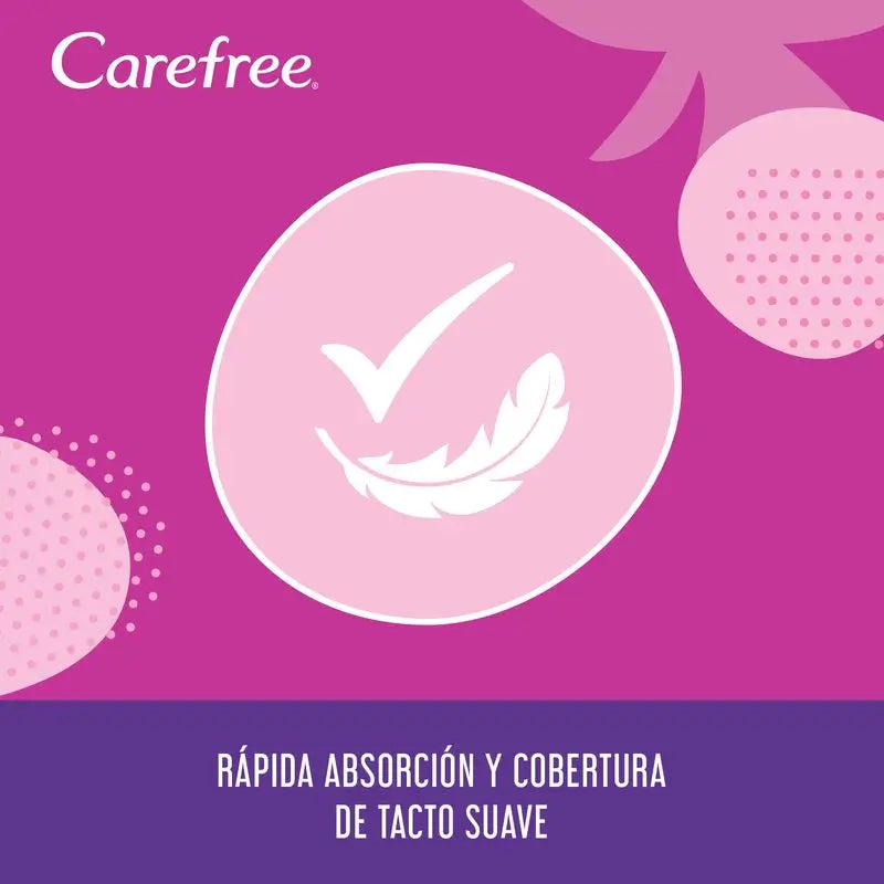 Carefree Plus Large, jemná vôňa, 48 ks