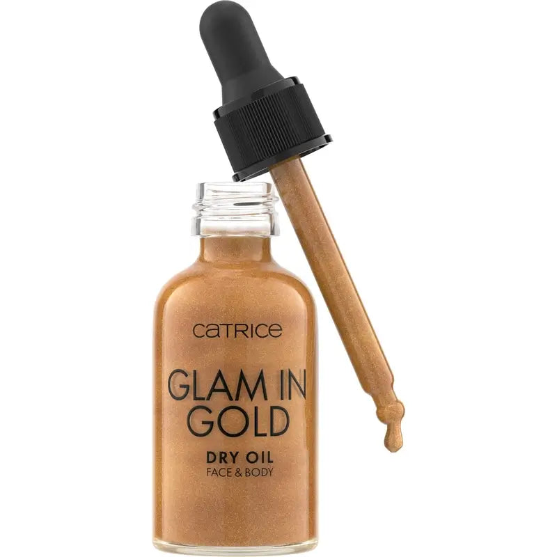 Catrice Suchý olej Glam In Gold 010, 30 ml