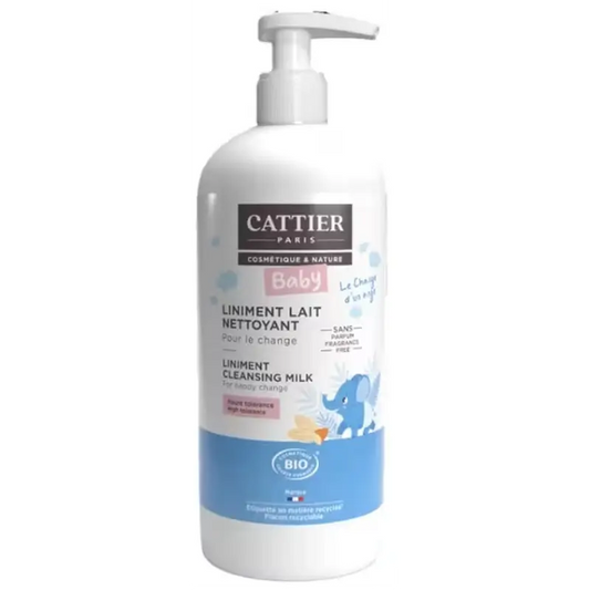 Cattier Baby Nappy Change Liniment 500Ml.