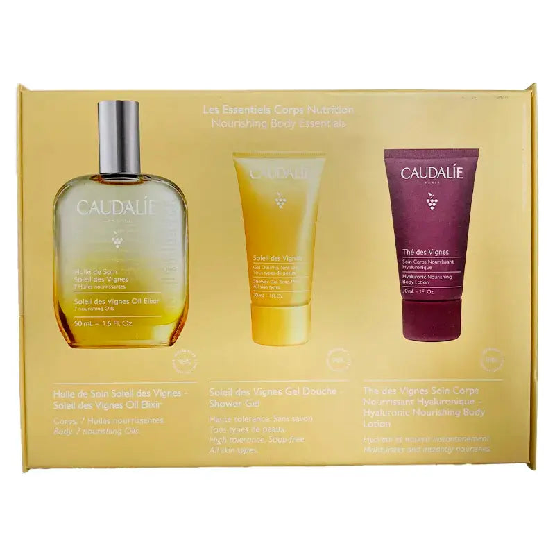 Caudalie Darčeková sada olejov Les Essentiels Corps Nutrition