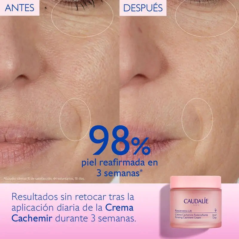 Caudalie Resveratrol-Lift Krém Cashmere – náplň, 50 ml