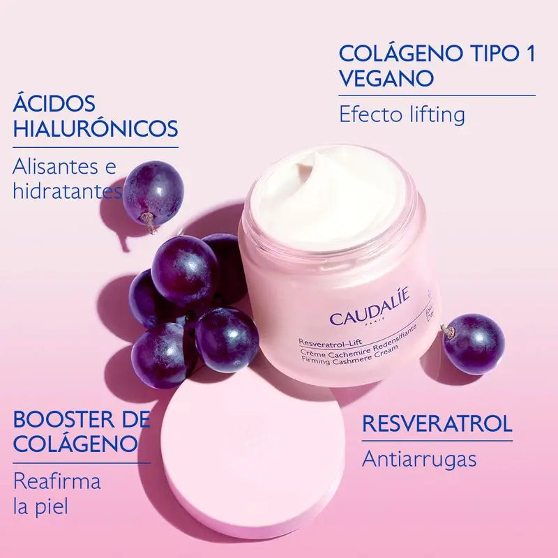 Caudalie Resveratrol-Lift Krém Cashmere – náplň, 50 ml