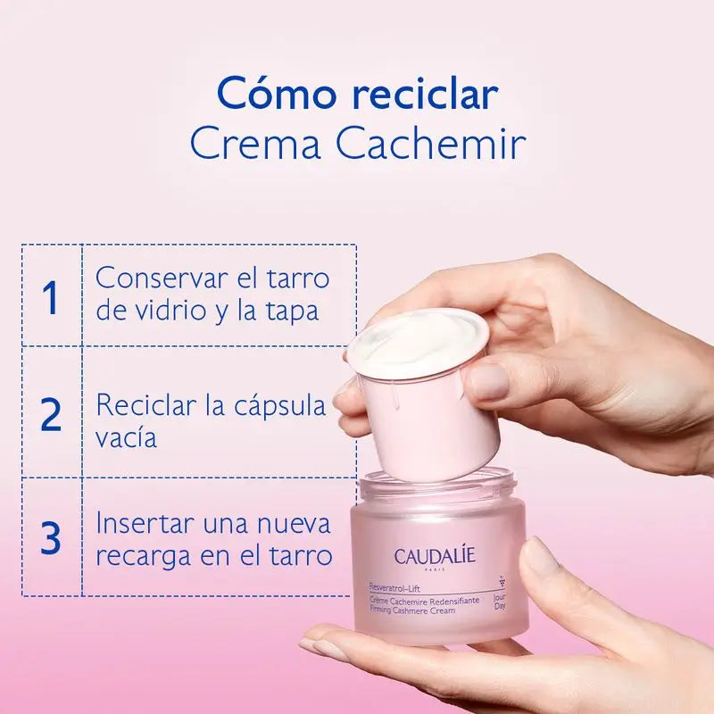 Caudalie Resveratrol-Lift Krém Cashmere – náplň, 50 ml