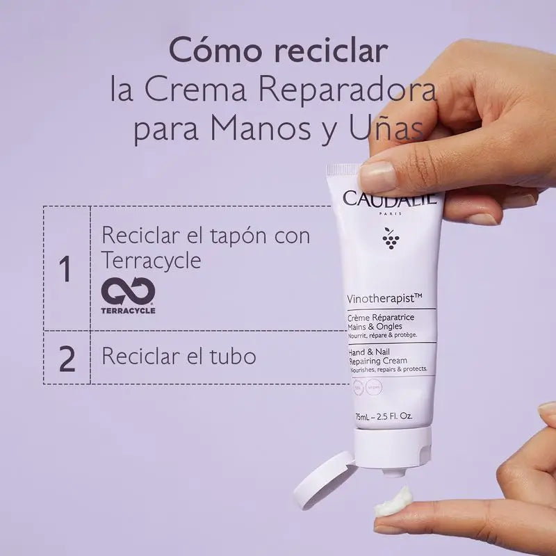 Caudalie Vinotherapist Krém na ruky a nechty, 75 ml