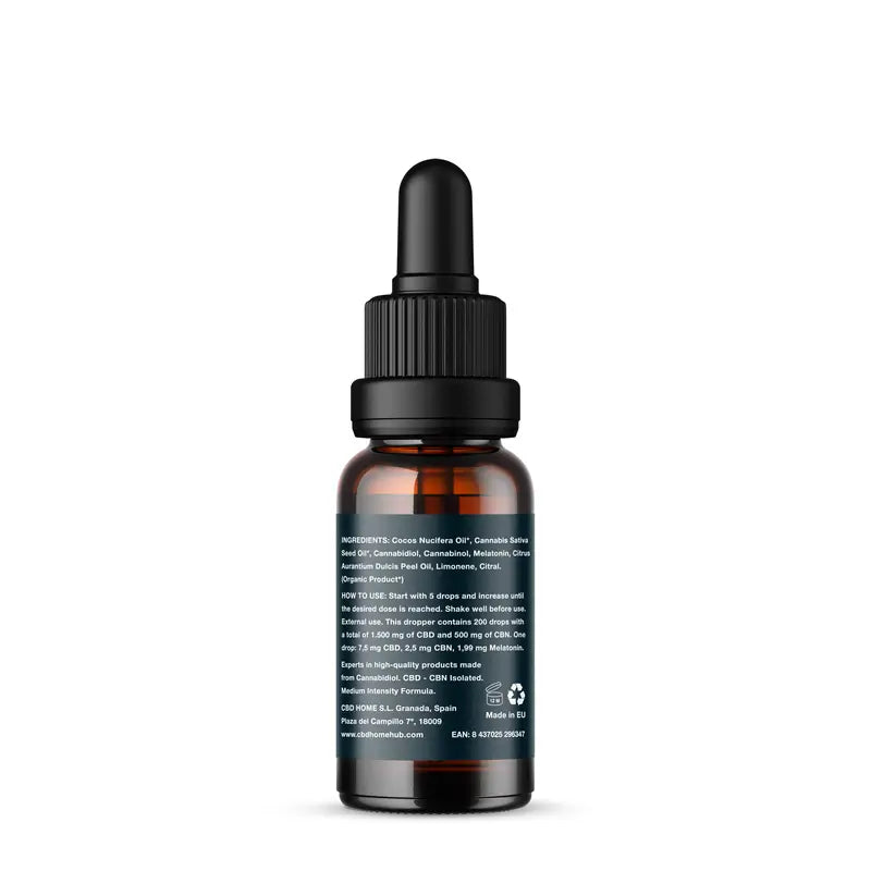 Cbd Home CBD olej 15 % + CBN 5 %, 10 ml
