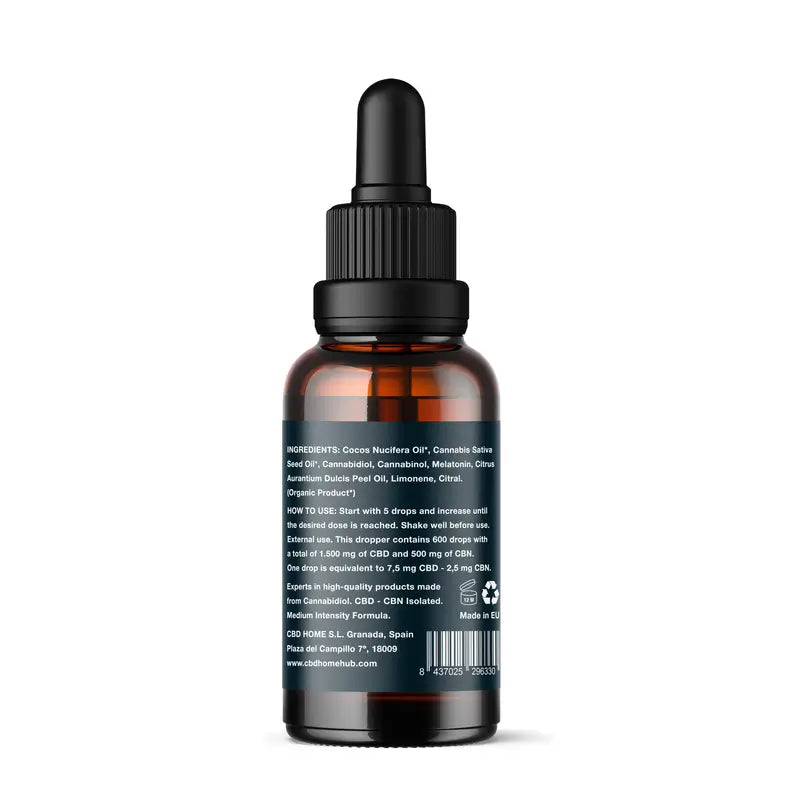 Cbd Home CBD olej 15 % + CBN 5 %, 30 ml