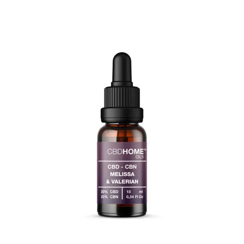 CBD HOME Olej s CBD + CBN + medovkou + valeriánou, 10 ml