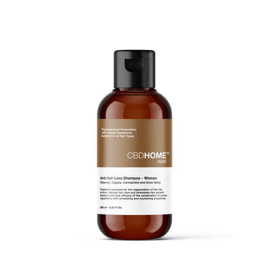 CBD Home Šampón s CBD proti vypadávaniu vlasov pre ženy, 250 ml