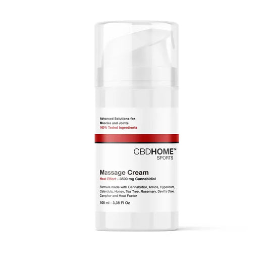 Cbd Home Sports Krém s hrejivým účinkom s CBD + CBG, 100 ml