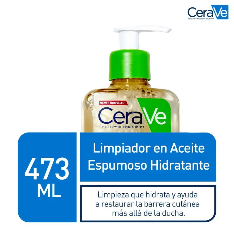 CeraVe Hydratačný penový čistiaci olej, 473 ml