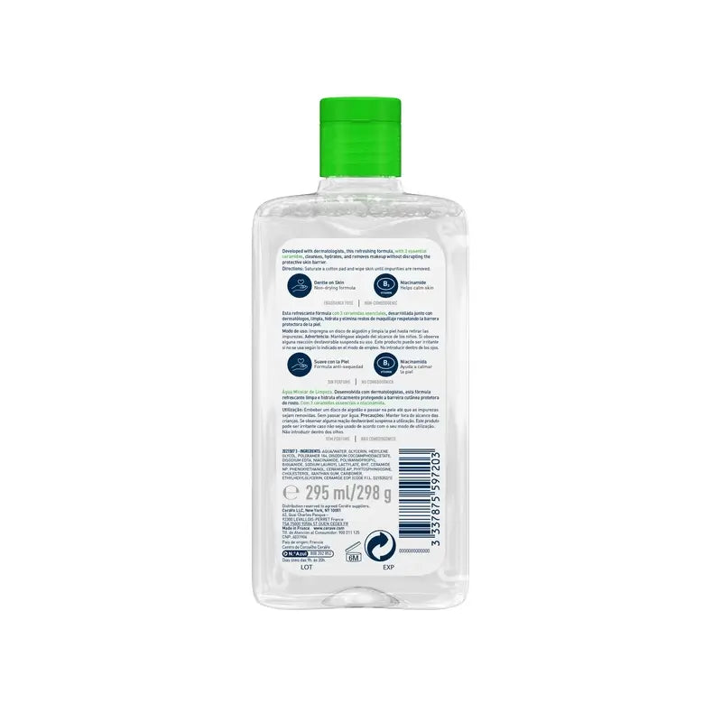 CeraVe Micelárna čistiaca voda, 295 ml