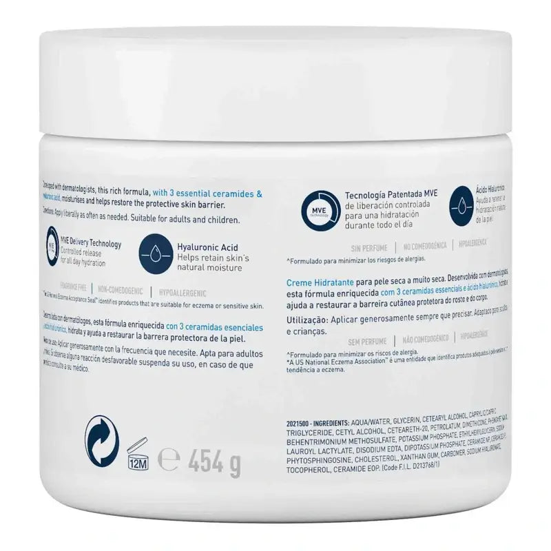CeraVe hydratačný krém, 454 g