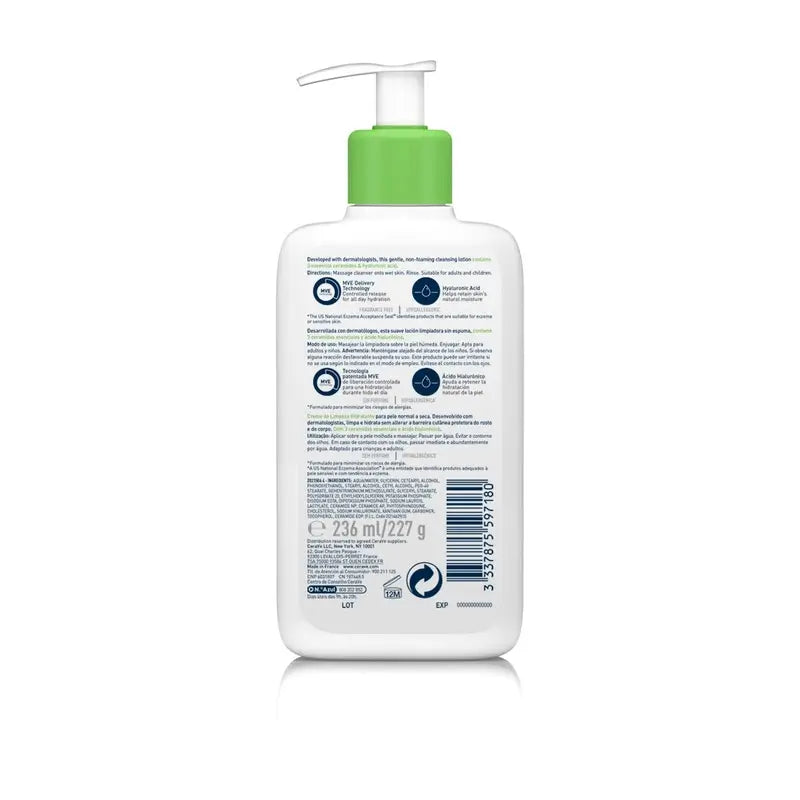 CeraVe Hydratačný čistiaci gél, 236 ml