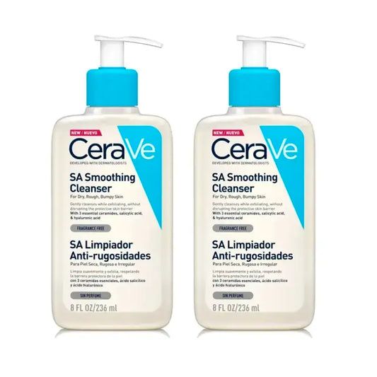 CeraVe Anti-Roughness Cleaner, Pack 2 x 236 ml