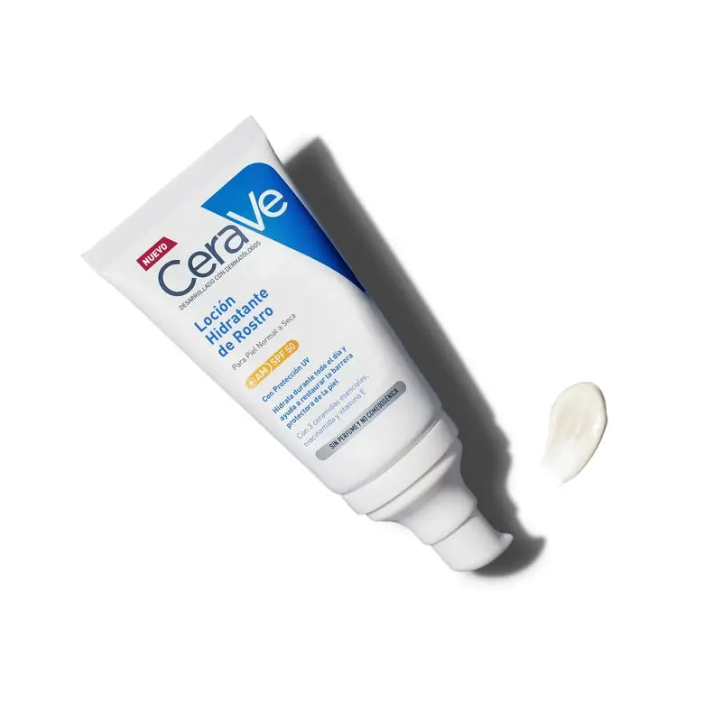 CeraVe Hydratačný pleťový krém SPF 50, 52 ml
