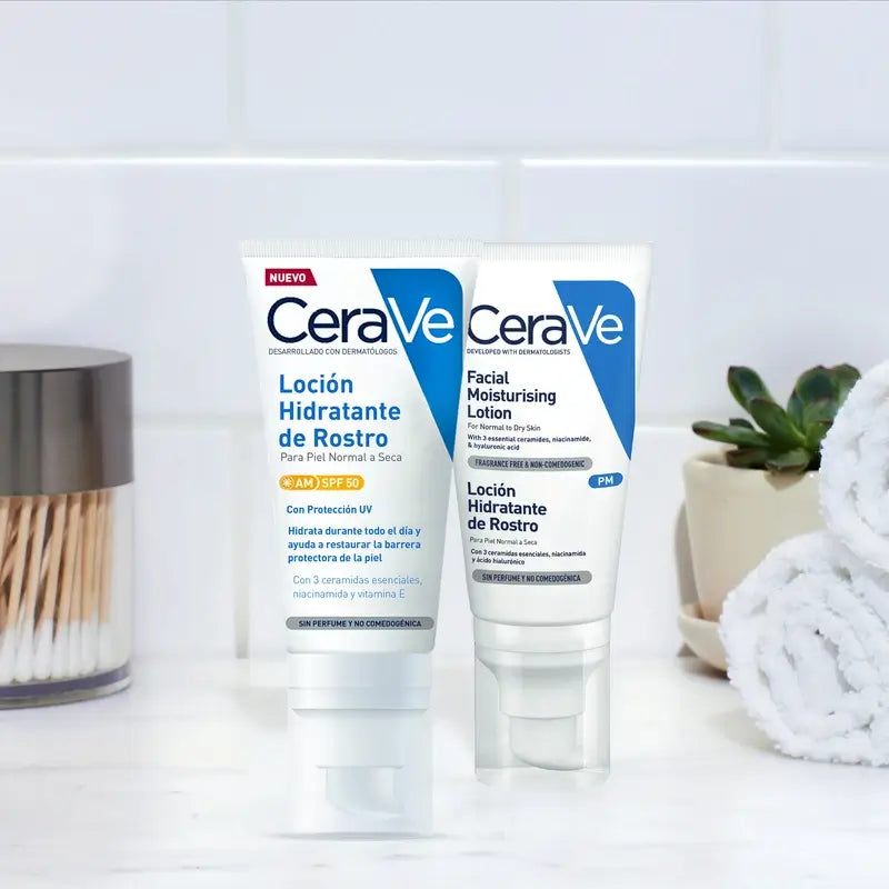 CeraVe Hydratačný pleťový krém SPF 50, 52 ml