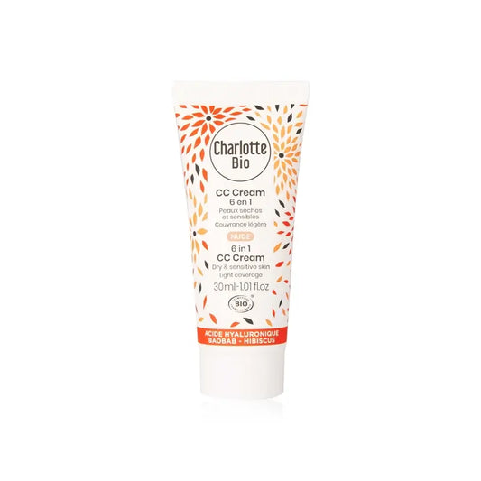 Charlotte Bio Cc Cream Nude 6 In 1 - Anti-Ageing - Dry Skin 30 Ml