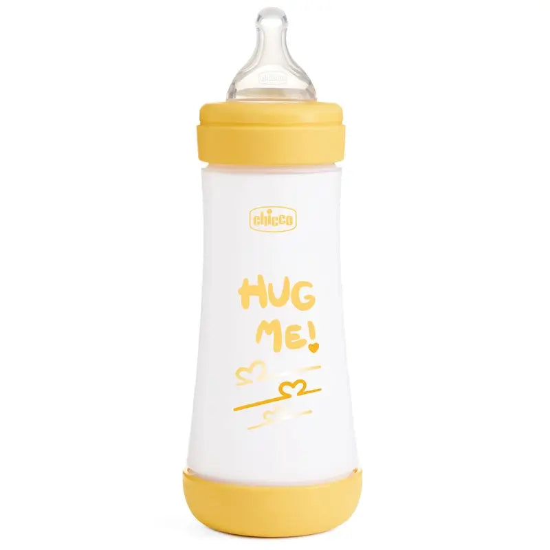 Chicco fľaša Perfect5, neutrálna, rýchly prietok, 300 ml, od 4 mesiacov 