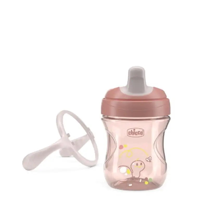 Chicco Nácvikový pohárik 6M+ ružový 200 ml 