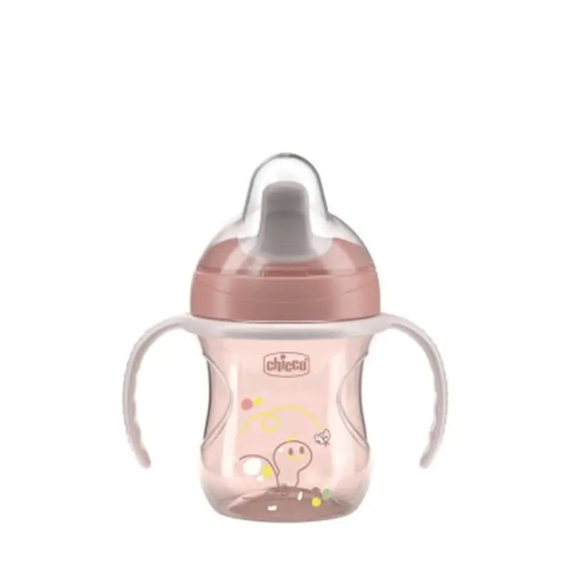 Chicco Nácvikový pohárik 6M+ ružový 200 ml 