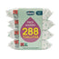 Chicco Tetrapack Scented Wipes Without Lid 4X72 Units