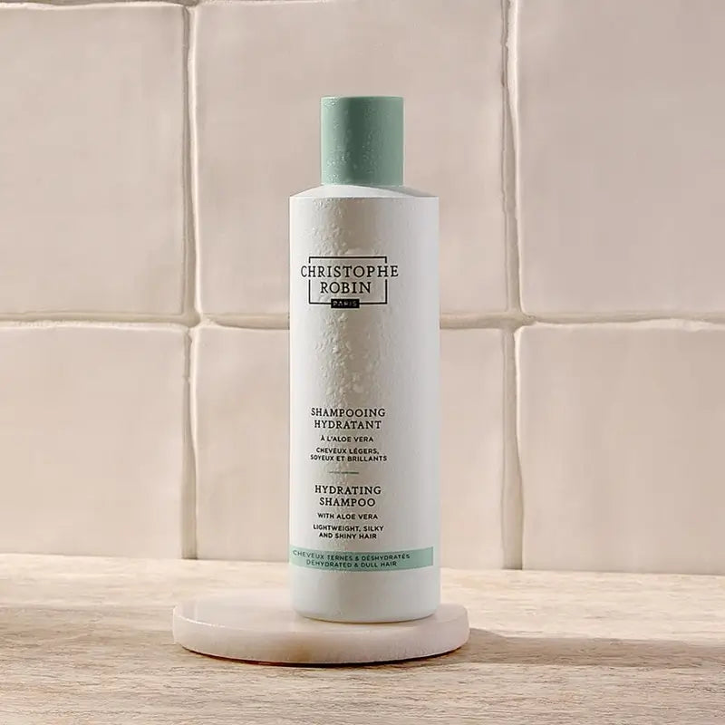 Christophe Robin Hydratačný šampón s aloe vera, 250 ml