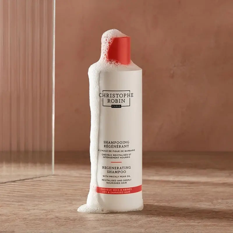 Christophe Robin Regeneračný šampón s olejom z figy chumbo, 250 ml