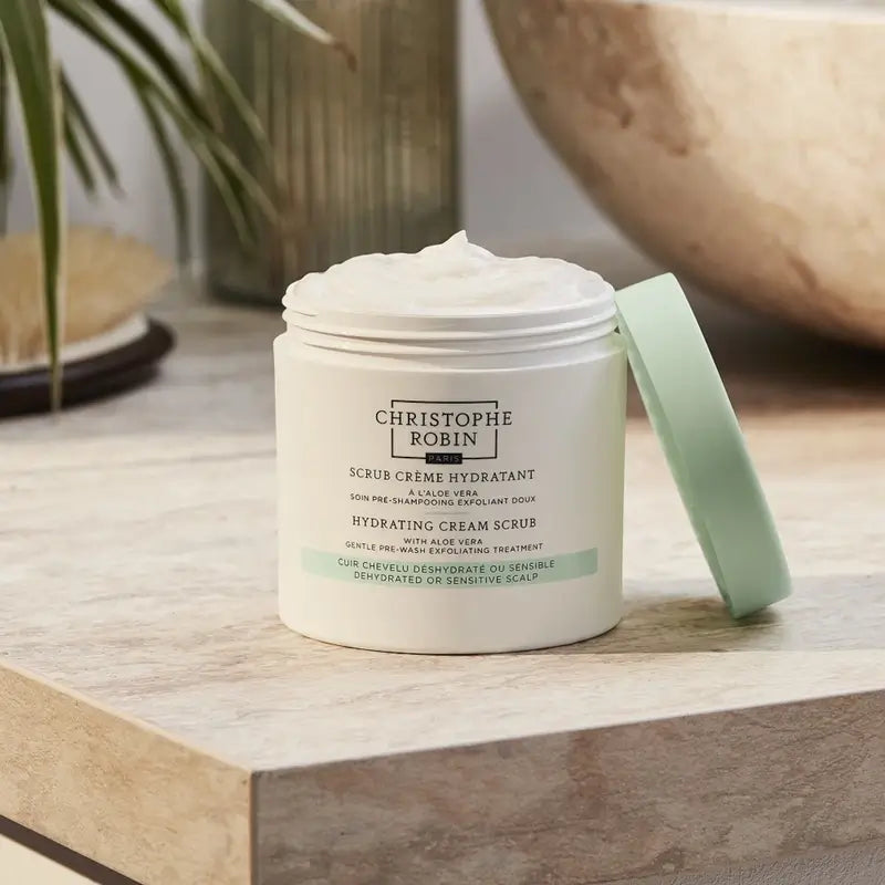Christophe Robin Hydratačný peeling s aloe vera, 250 ml