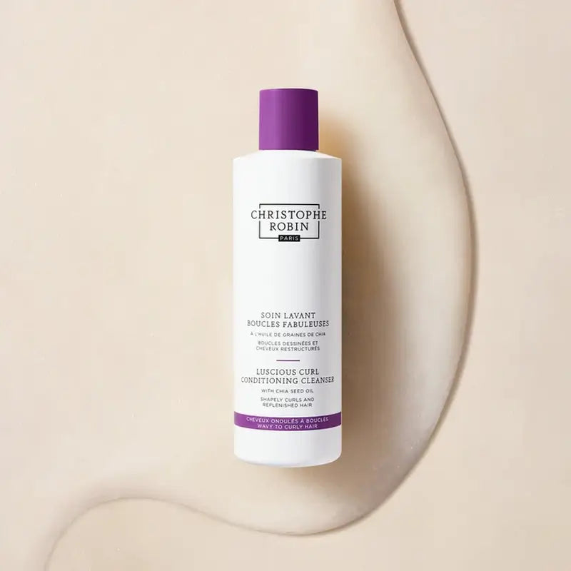 Christophe Robin Luscious Curl Conditioning Cleanser s olejom zo semien chia (pre vlnité až kučeravé vlasy), 250 ml