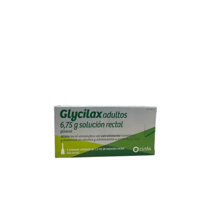 Cinfa Glycilax pre dospelých – rektálny roztok 6,75 g, 6 klystírov