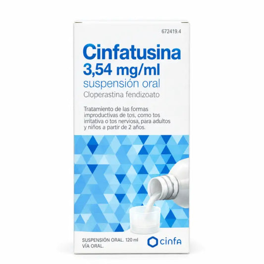 Cinfatusina perorálna suspenzia 120 ml Efg