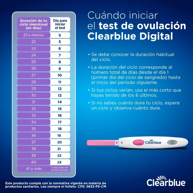 Clearblue Pack – analógový tehotenský test Early Test (1 ks) + Clearblue ovulačný test (10 tyčiniek)