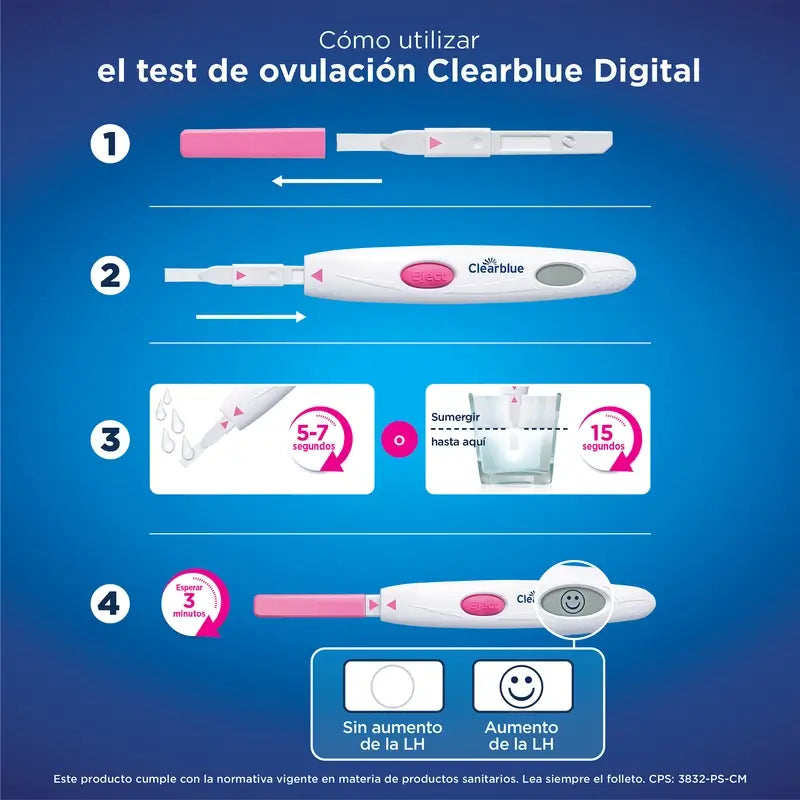 Clearblue Pack – analógový tehotenský test Early Test (1 ks) + Clearblue ovulačný test (10 tyčiniek)